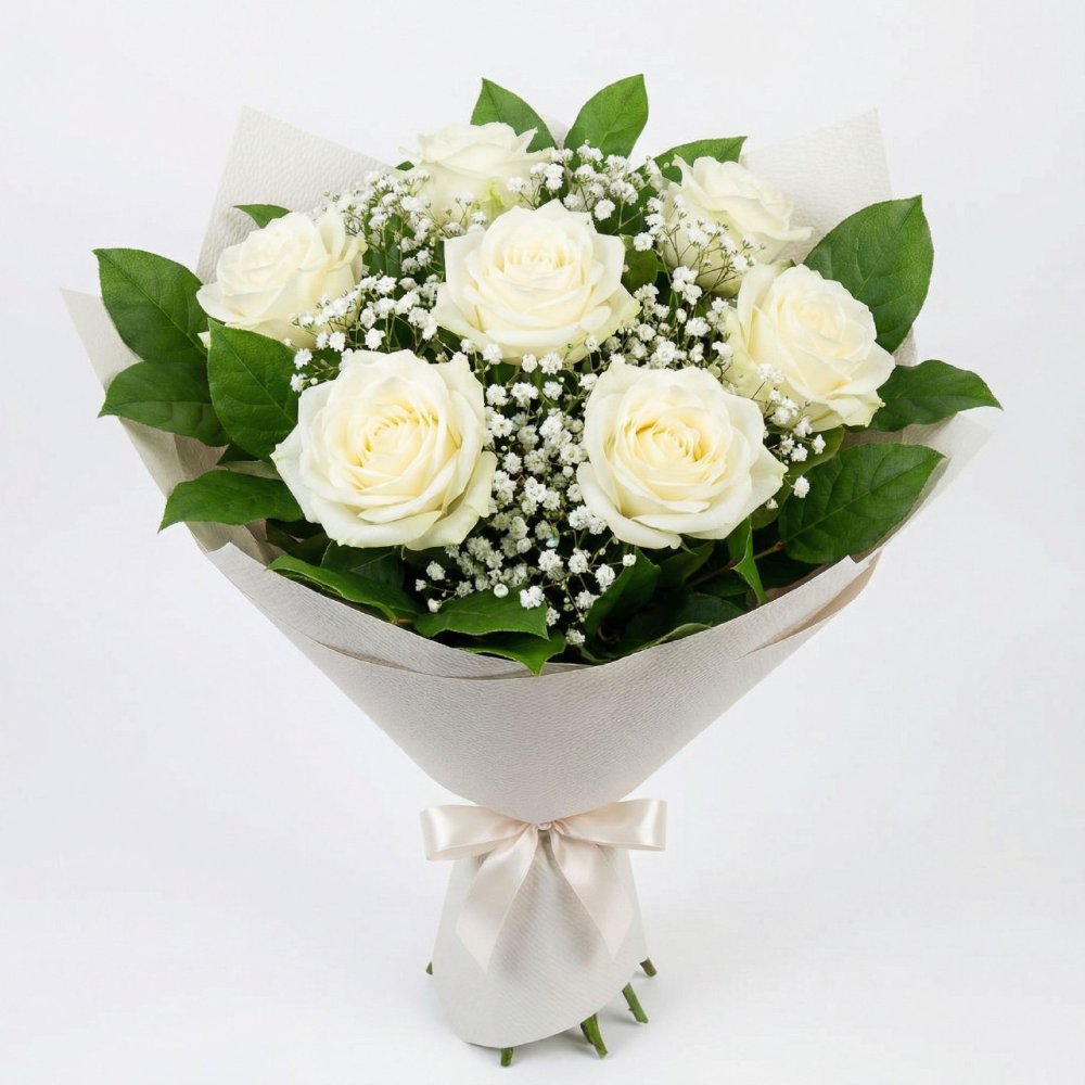 Букет роз Лепестки радости